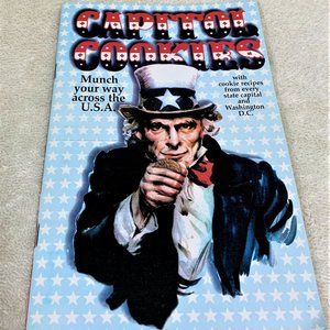 Vintage Softcover Cookbook 'Capitol Cookies' by Fundcraft Publishing 1999